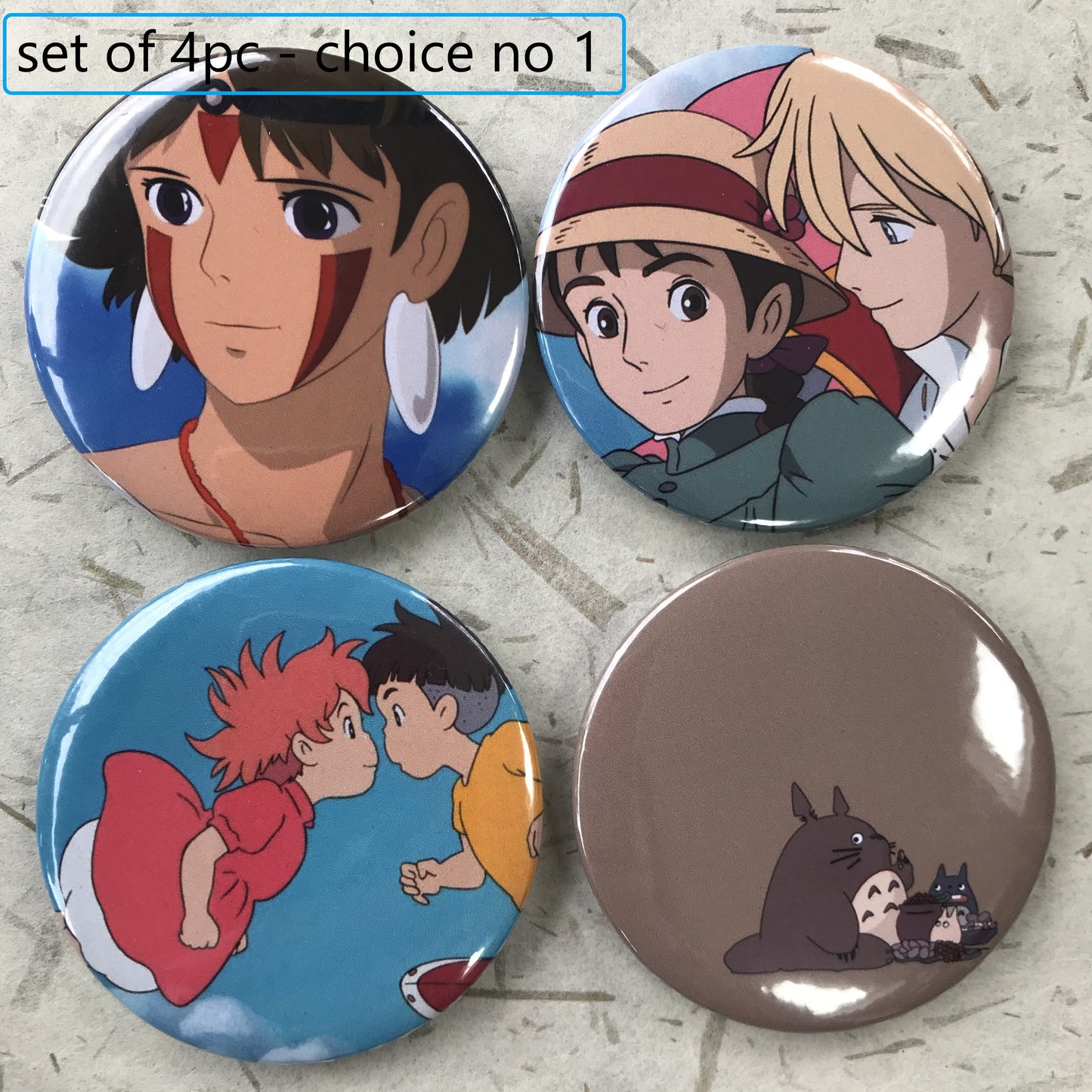 Ghibli - Medium badges