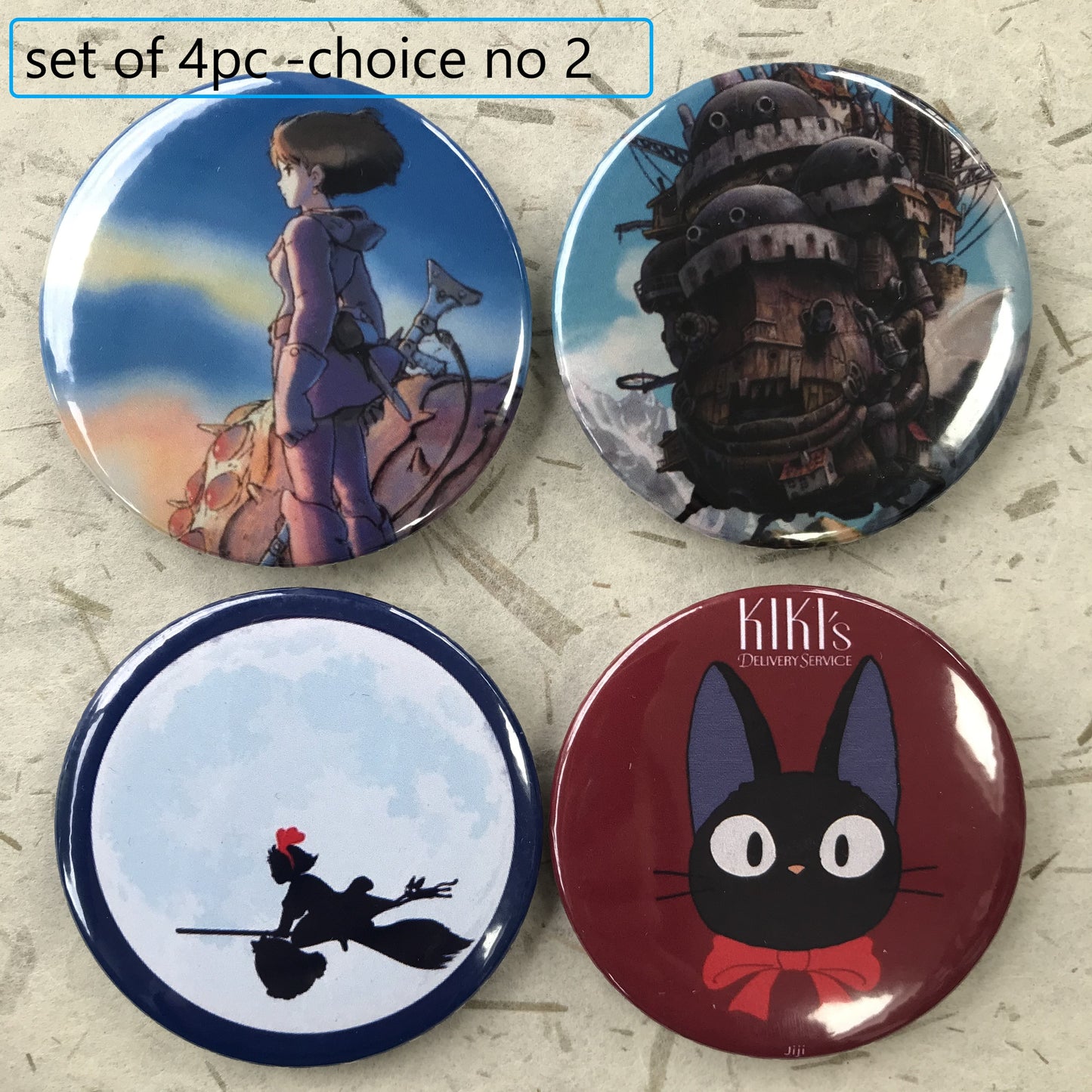 Ghibli - Medium badges