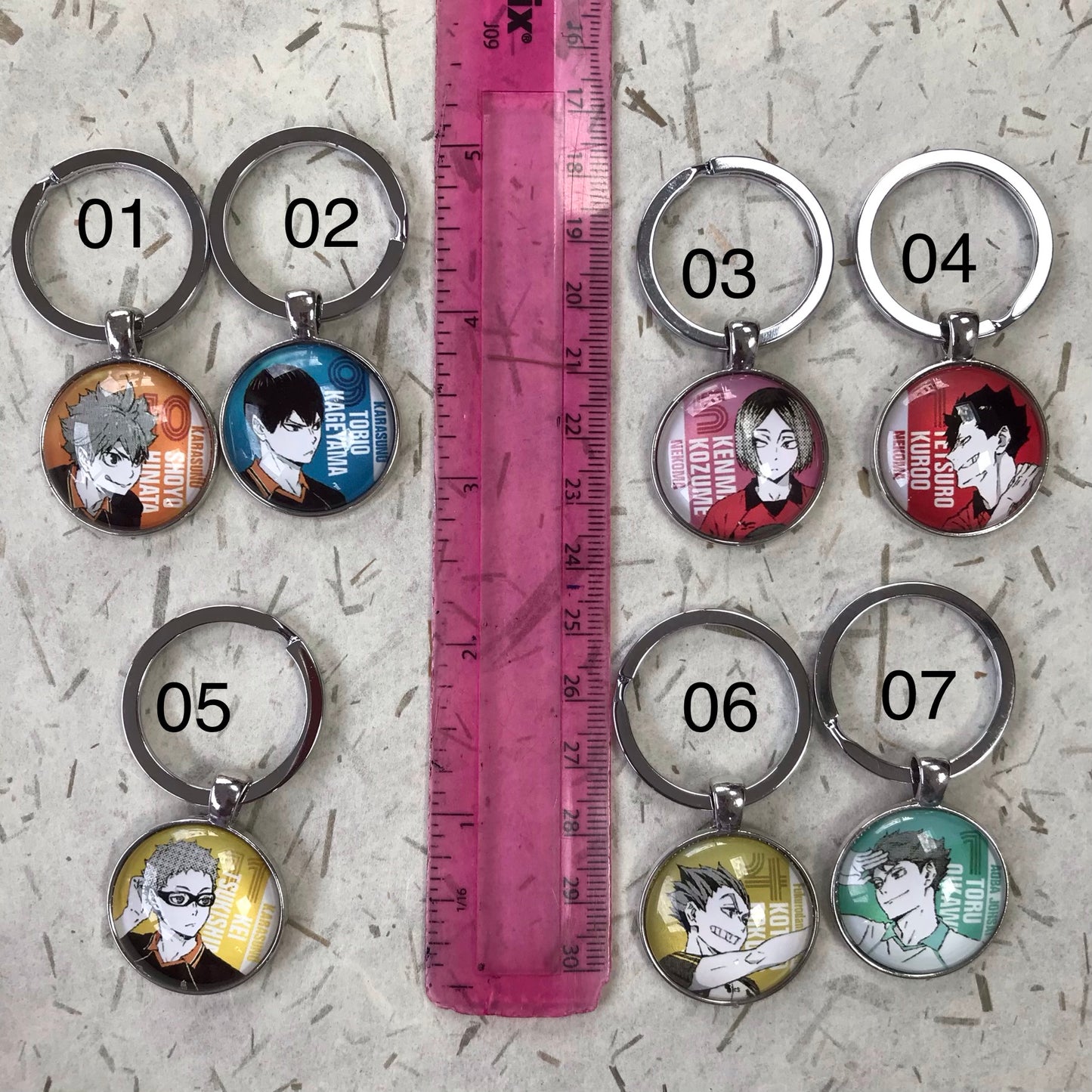 Haikyuu -keychain