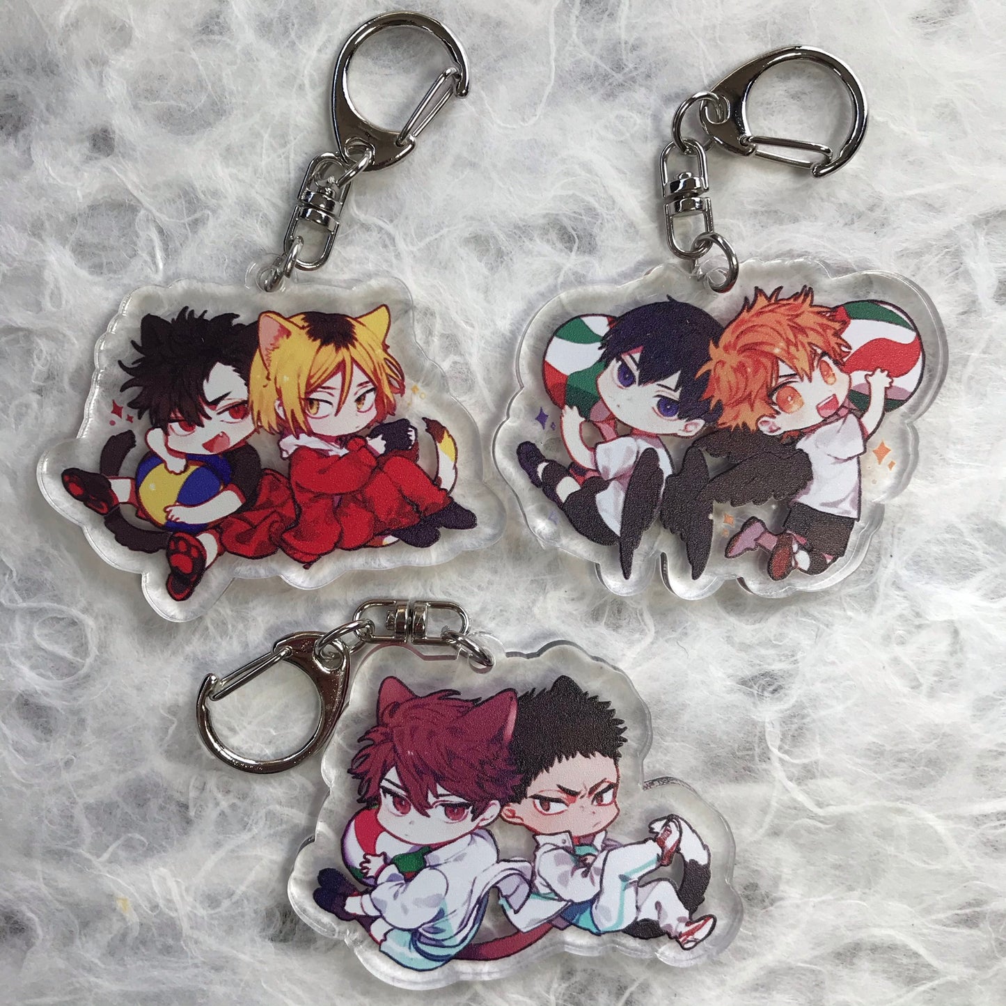 Haikyuu - Chibi keychain ( new arrival 2021 )