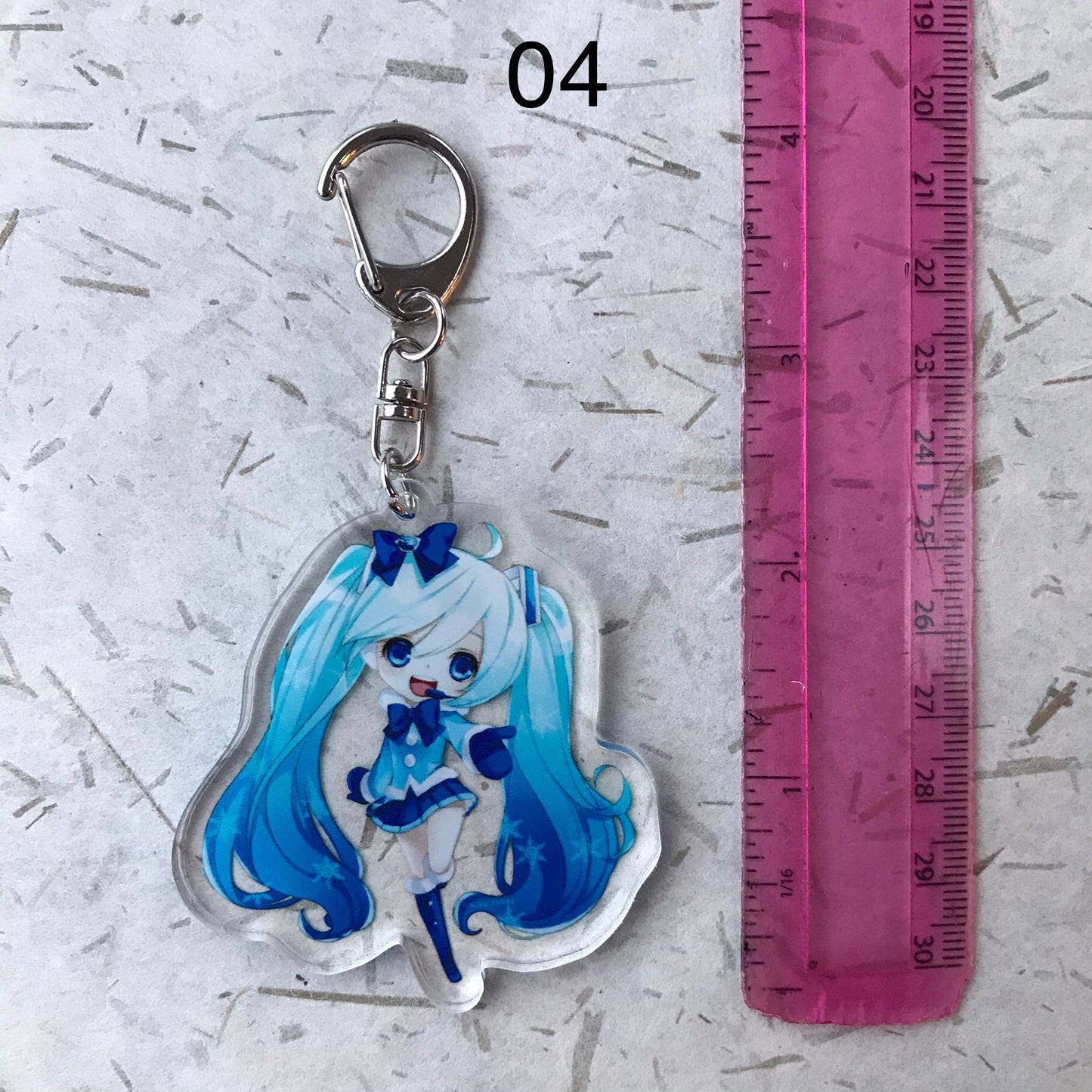 Hatsune Miku -keychain