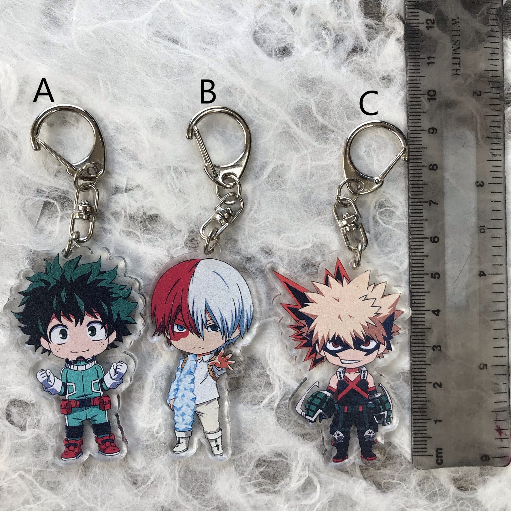 My Hero Academia Acrylic Keychains 2024