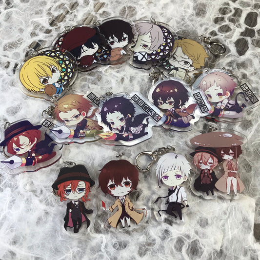 Bungou Stray Dogs - Chibi keychain ( new arrival )